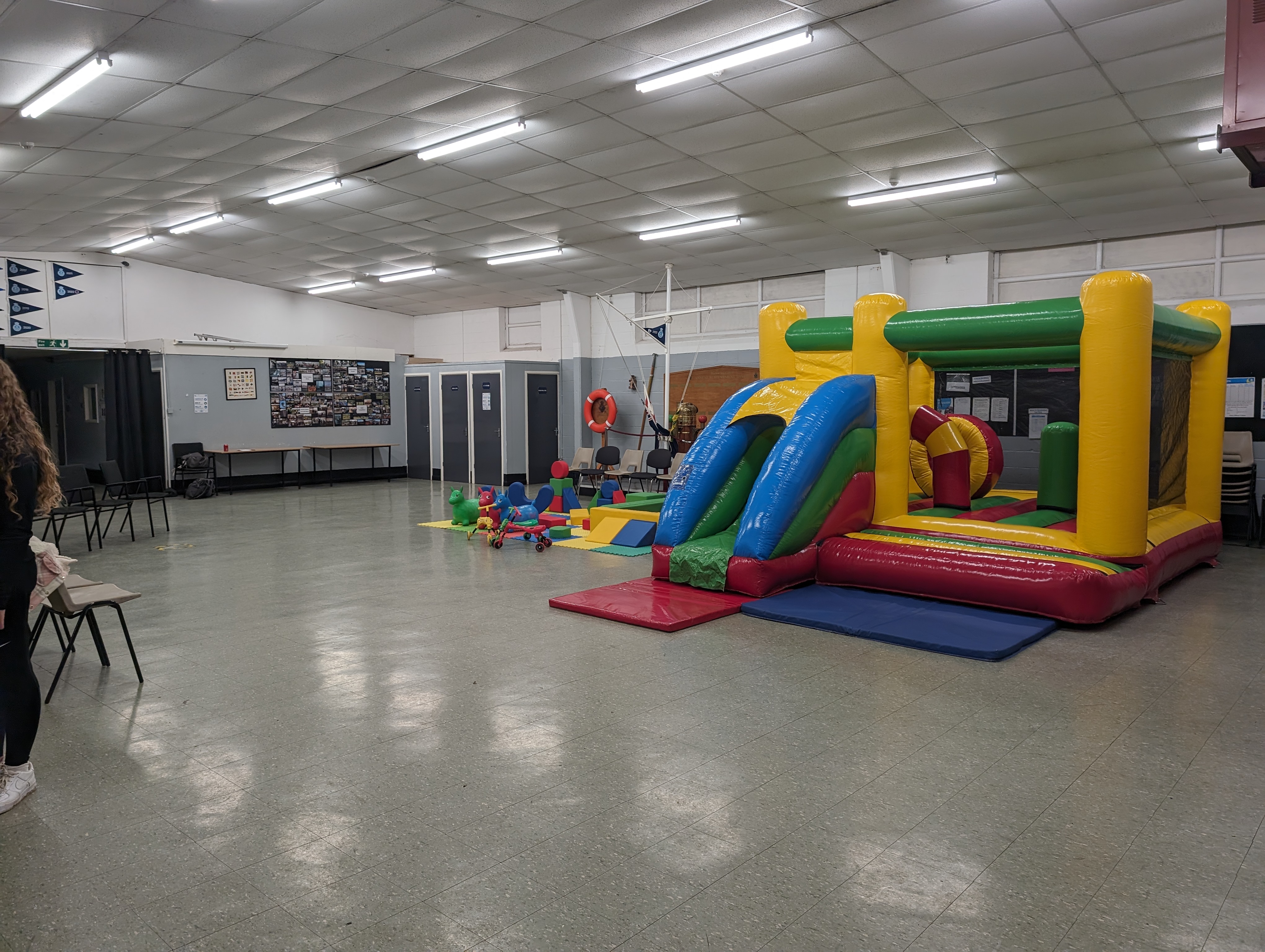 Bouncy Castle Hire in Harlow Sea Cadets Hall Bouncy Castle Hire in Harlow Sea Cadets Hall